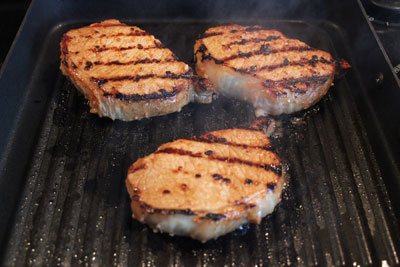 Grilled Pork Grill Pan Grilled Pork Grill Pan