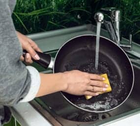 Clean Using Dishwasher Detergent Clean Using Dishwasher Detergent