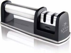Zulay Manual Stainless Steel Knife Sharpener Zulay Manual Stainless Steel Knife Sharpener