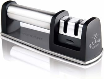 Zulay Manual Stainless Steel Knife Sharpener Zulay Manual Stainless Steel Knife Sharpener