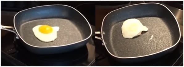 Granite Rock Pan Egg Fry Test Granite Rock Pan Egg Fry Test