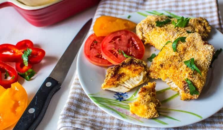 Easy Panko Baked Oven-Fried Chicken Recipe Easy Panko Baked Oven-Fried Chicken Recipe