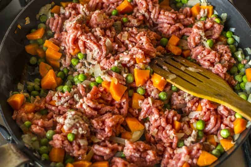 beef in Cottage Pie