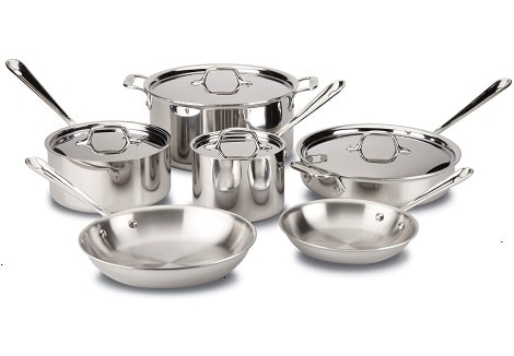 All Clad D3 Stainless Steel Cookware Set All Clad D3 Stainless Steel Cookware Set