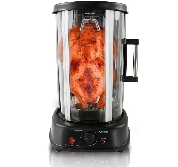 NutriChef Countertop Vertical Rotating Oven NutriChef Countertop Vertical Rotating Oven