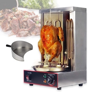 YOOYIST Electric Vertical Doner Kebab Gyro Grill Machine YOOYIST Electric Vertical Doner Kebab Gyro Grill Machine