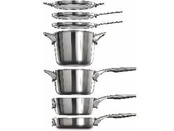 Calphalon Premier Space Saving 15 Piece Set Calphalon Premier Space Saving 15 Piece Set