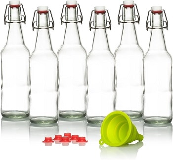 Hemlock Home Brewing, swing top bottles for kombucha