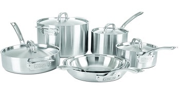 Viking Professional 5 Ply Stainless Steel 10 Piece Set Viking Professional 5 Ply Stainless Steel 10 Piece Set