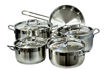 Pieces of Steel Cookware Pieces of Steel Cookware